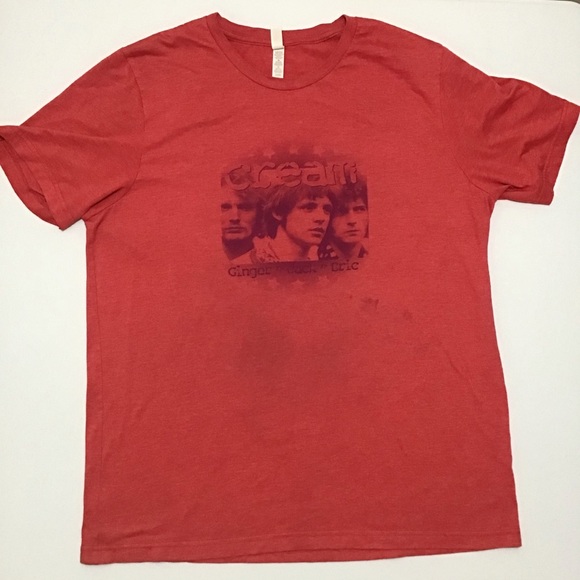 Shirts Cream Band Graphic Tee Xl Poshmark